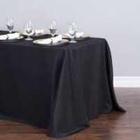 90″ X 132″ ~ 6′ Table (Linens require 2 wks notice & pre-payment)