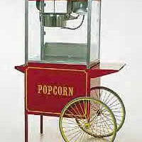 Popcorn Machine 8oz w/Cart