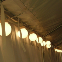 Tent Lighting (per linear foot)