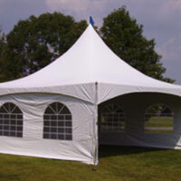 Tent Sides (Solid or Window) (per linear ft)