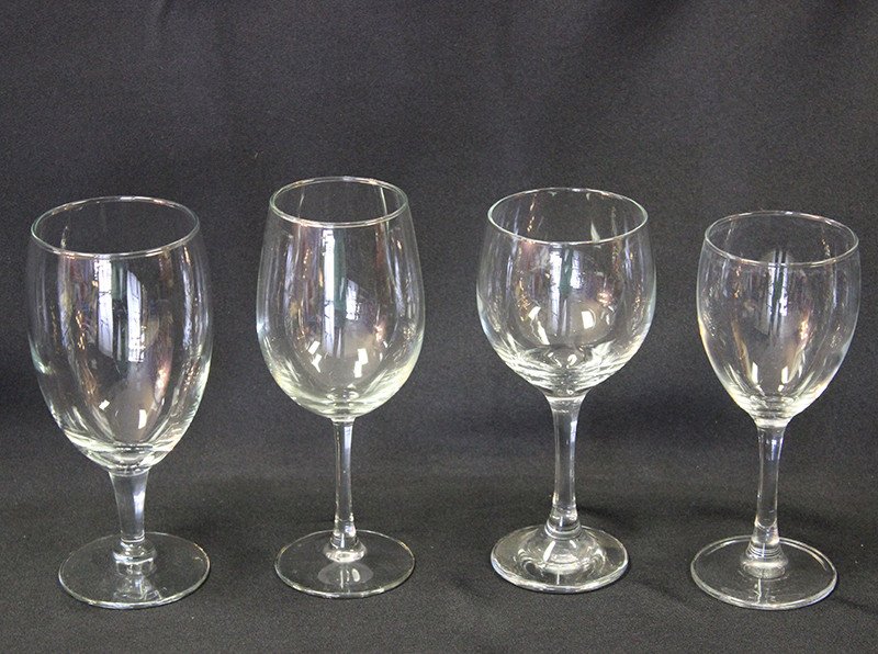 Evergreen Crystal Pair Of 10 oz. Wine Glasses