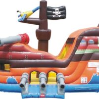 Pirate Ship Bounce & Slide Combo – Dry