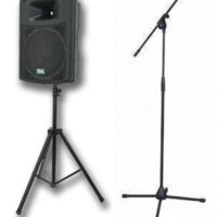 Sound System, Microphone, Speaker & Stand