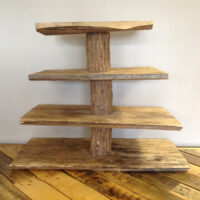 Rustic Wooden Cupcake Stand