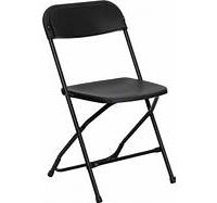 Black Folding Chair